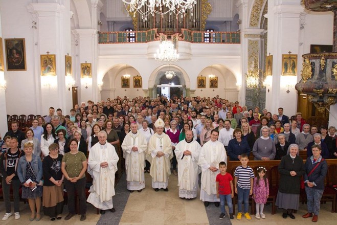 Na blagdan Marije Majke Crkve okupili se klanjatelji TEK-a u Varaždinu